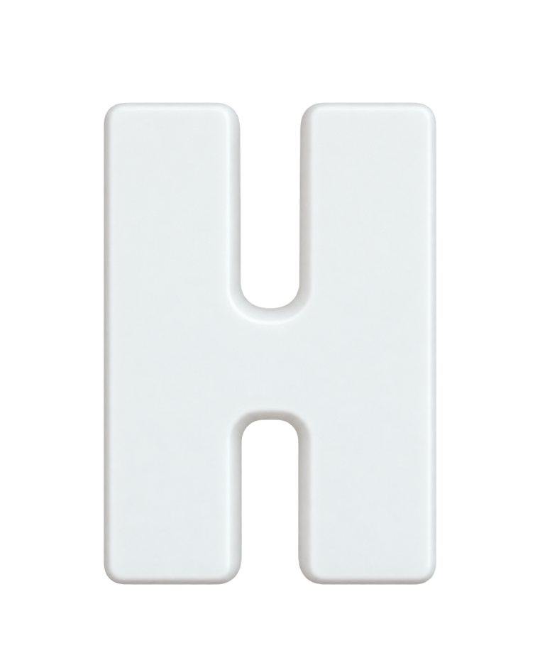 Letter H - Creative Painting Activity