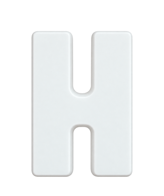 Letter H - Creative Painting Activity